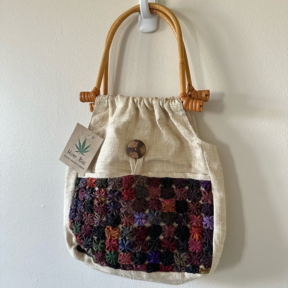 Hand-woven Hemp Bag